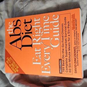 THE ABS DIET BOOK - EAT RIGHT EVERYTIME GUIDE